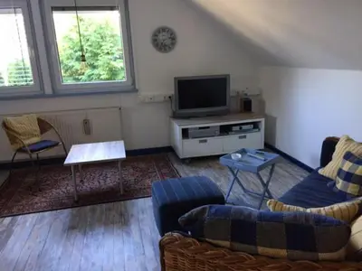 TV/Unterhaltungsangebot in der Unterkunft Ferienwohnung Sonnengelb