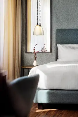 Ein Bett oder Betten in einem Zimmer der Unterkunft ABION Villa Suites