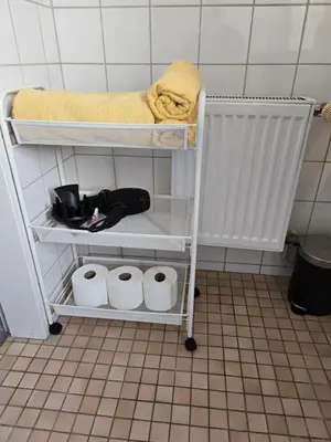 Grundriss der Unterkunft Pension GP3, Zimmer mit Kochnische und Duschbad vor den Toren Berlins