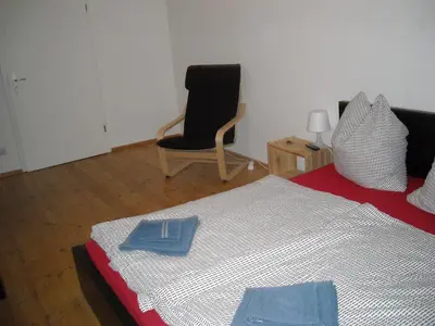 Ein Bett oder Betten in einem Zimmer der Unterkunft Pension Mitte