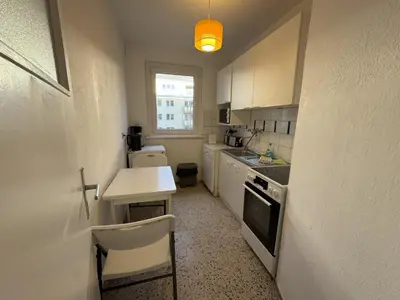 Küche/Küchenzeile in der Unterkunft M M Central Apartments - Free Parking - Vintage Style