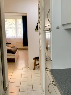 Ein Bett oder Betten in einem Zimmer der Unterkunft Home Wilma