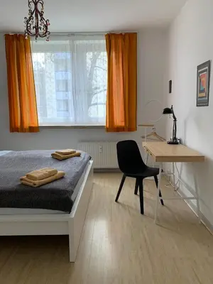 Ein Bett oder Betten in einem Zimmer der Unterkunft Home Wilma