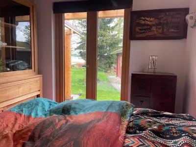 Ein Bett oder Betten in einem Zimmer der Unterkunft Wandlitzsee
