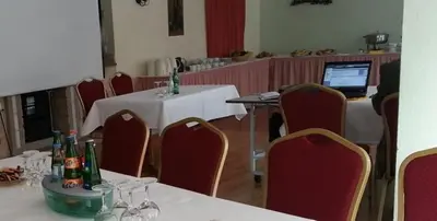 TV/Unterhaltungsangebot in der Unterkunft Waldhotel Seelow