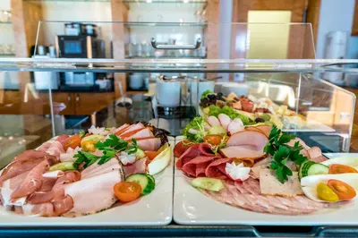 Essen im Hotel oder in der Nähe