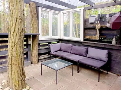 TV/Unterhaltungsangebot in der Unterkunft Wald und Wohlsein