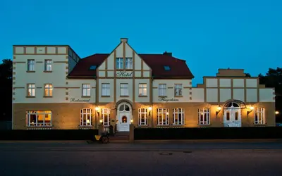 Das Gebäude in dem sich das Hotel befindet