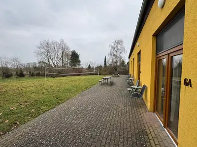 Ein Garten an der Unterkunft Ferien- und Erlebnishof Liepe