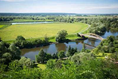 Naturlandschaft in der Nähe des Hotels