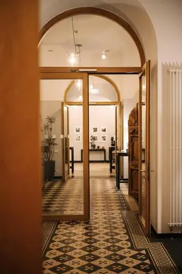 Lobby/Rezeption in der Unterkunft Schloss und Gut Liebenberg