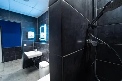 Ein Badezimmer in der Unterkunft Space Night Capsule Hostel