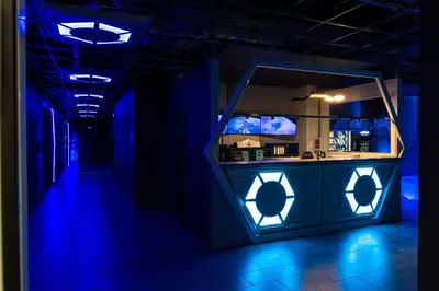 Grundriss der Unterkunft Space Night Capsule Hostel