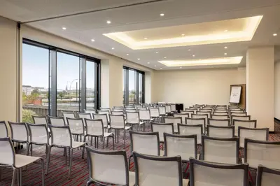 Der Geschäftsbereich oder Konferenzraum in der Unterkunft Vienna House by Wyndham Andel's Berlin