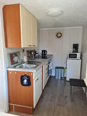 Küche/Küchenzeile in der Unterkunft Ferienhaus Mandy