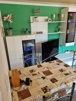 Küche/Küchenzeile in der Unterkunft Ferienhaus Mandy