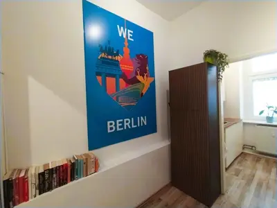 Die Bibliothek in der Ferienwohnung
