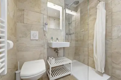 Ein Badezimmer in der Unterkunft Apartment East Side