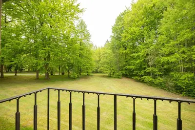 Ein Garten an der Unterkunft seezeit-resort am Werbellinsee