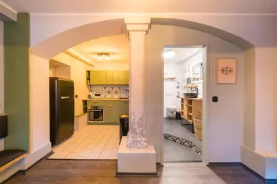 Küche/Küchenzeile in der Unterkunft Design Apartments - 