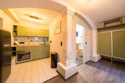 Küche/Küchenzeile in der Unterkunft Design Apartments - 