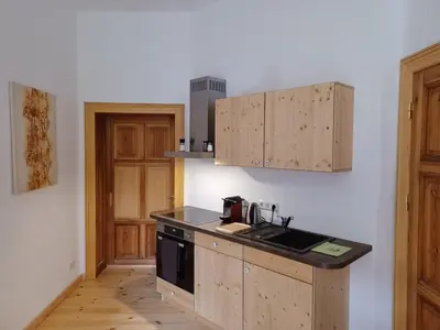 Küche/Küchenzeile in der Unterkunft FeWo 