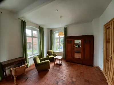 Ein Sitzbereich in der Unterkunft FeWo 