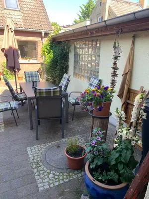 Ein Garten an der Unterkunft Ferienappartement am See III