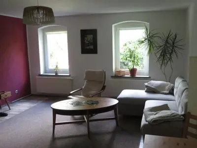 Ein Sitzbereich in der Unterkunft Blota Kral