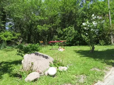 Ein Garten an der Unterkunft Blota Kral
