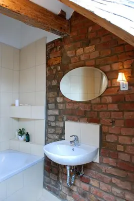 Ein Badezimmer in der Unterkunft Altstadt-Pension-Potsdam