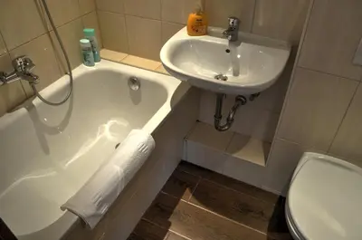 Ein Badezimmer in der Unterkunft Hotel Europa City
