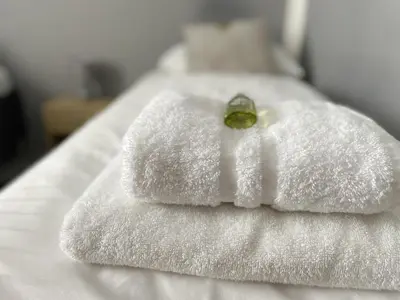 Ein Bett oder Betten in einem Zimmer der Unterkunft Motel Daria