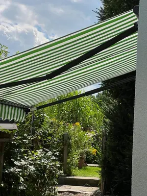 Ein Garten an der Unterkunft Ferienwohnung Green Garden Berlin