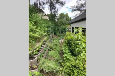 Ein Garten an der Unterkunft Ferienhaus Green Garden Berlin - Welcome to Berlin