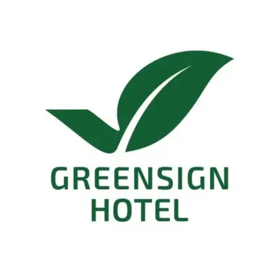 Ein Zertifikat, Auszeichnung, Logo oder anderes Dokument, das in der Unterkunft Holiday Inn - the niu, Flash Berlin Charlottenburg by IHG ausgestellt ist