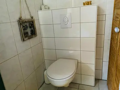 Ein Badezimmer in der Unterkunft Gemütliches Haus im grünen in NFO