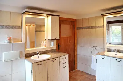 Küche/Küchenzeile in der Unterkunft Maisonette
