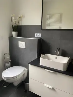 Ein Badezimmer in der Unterkunft Haus zur Sonne