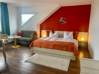Ein Bett oder Betten in einem Zimmer der Unterkunft Hotel Reindahls
