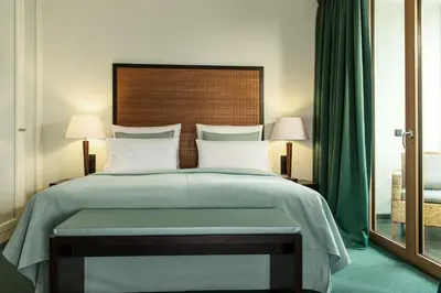 Ein Bett oder Betten in einem Zimmer der Unterkunft Clipper Boardinghouse - Berlin-Gendarmenmarkt