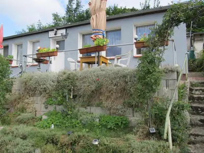 Ein Garten an der Unterkunft zum Wiesengrund im Oderbruch