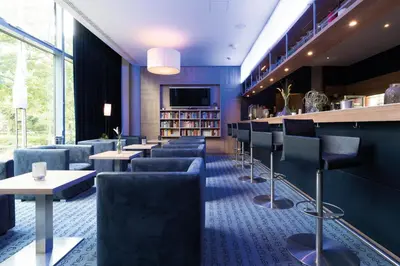 Ein Sitzbereich in der Unterkunft Seminaris CampusHotel Berlin