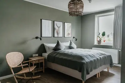Ein Bett oder Betten in einem Zimmer der Unterkunft HÖNOW HOTEL