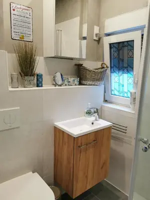 Ein Badezimmer in der Unterkunft Casa Auszeit