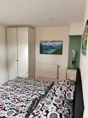 Ein Bett oder Betten in einem Zimmer der Unterkunft Casa Auszeit