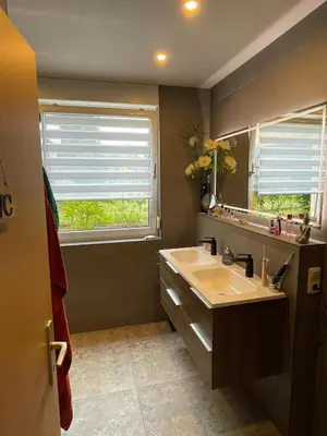 Ein Badezimmer in der Unterkunft Oase der Ruhe 1