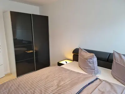 Ein Bett oder Betten in einem Zimmer der Unterkunft Villa-Dohne by Altmann