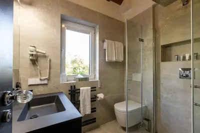 Ein Badezimmer in der Unterkunft Villa Tropicana Berlin Potsdam