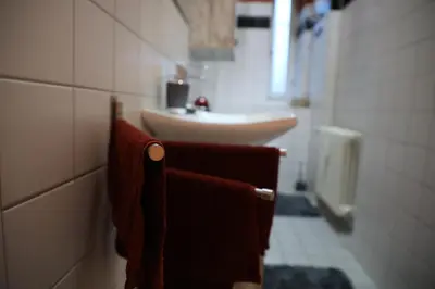 Ein Badezimmer in der Unterkunft Apartment Lodge 61